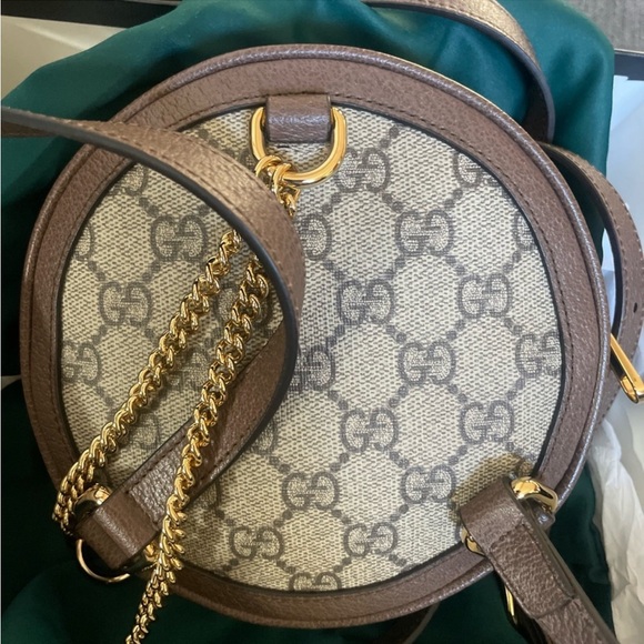 🌟 Rare Gucci Ophidia Round GG Mini Backpack - Picture 4 of 7